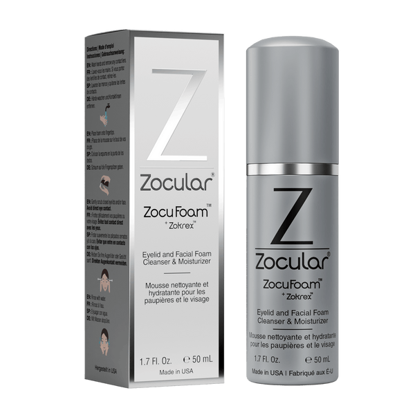 ZocuFoam Eyelid Cleanser and Moisturizer